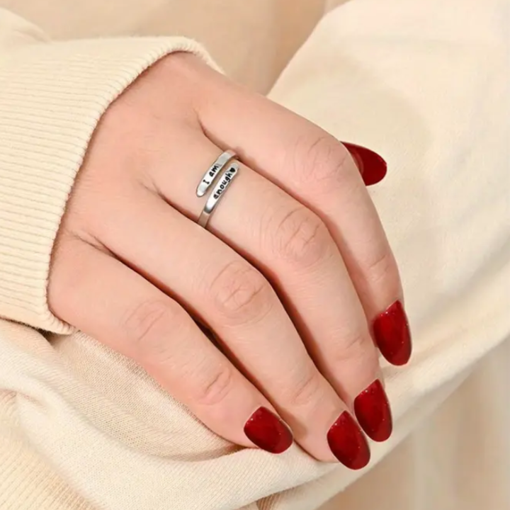 BeMore Love Series : I Am Enough Ring