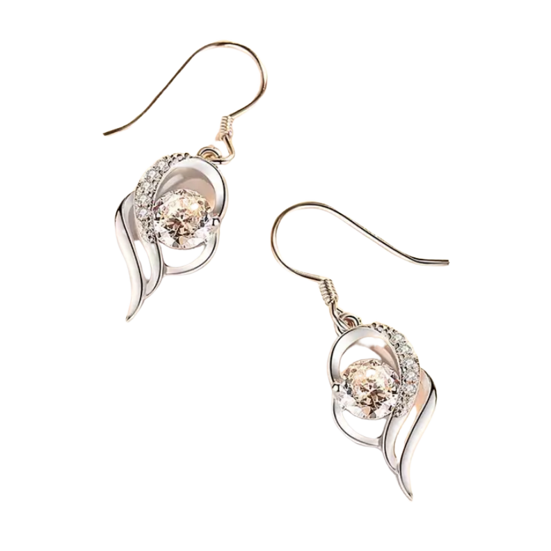 BeMore Royal Series :  Silver Queen Earrings