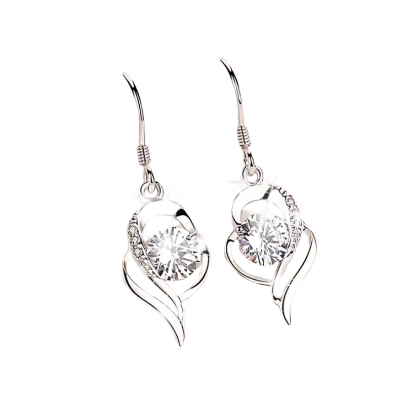BeMore Royal Series :  Silver Queen Earrings