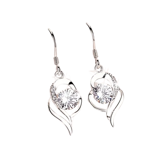 BeMore Royal Series :  Silver Queen Earrings
