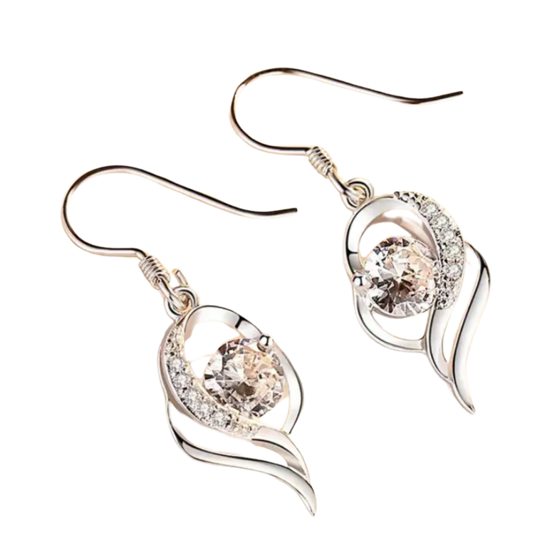 BeMore Royal Series :  Silver Queen Earrings
