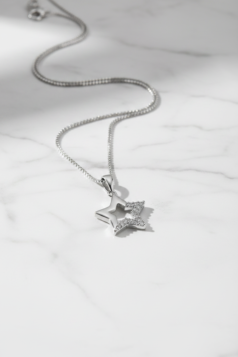 Silver Star - Marble