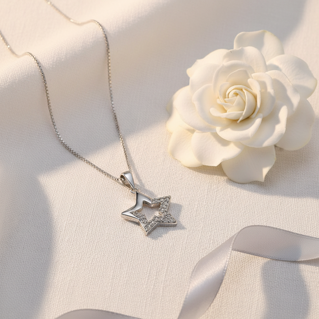 Silver Star - Flat Lay