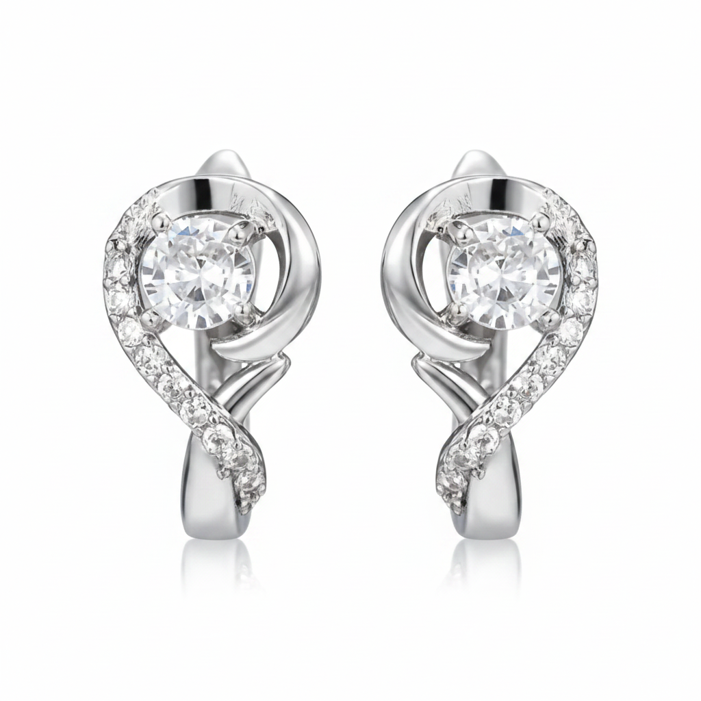Pure Silver Earrings - Studio