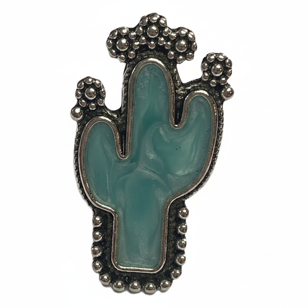 Turquoise Cactus Ring - Studio
